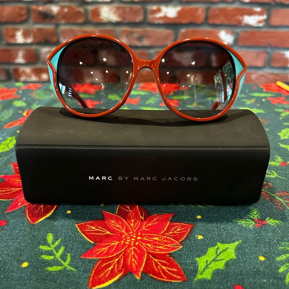 Marc by Marc Jacobs Orange Sunglasses - Picture 1 of 3